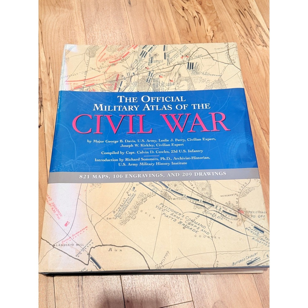 The Official Military Atlas of the Civil War Hardcover 2003 Barnes and Noble